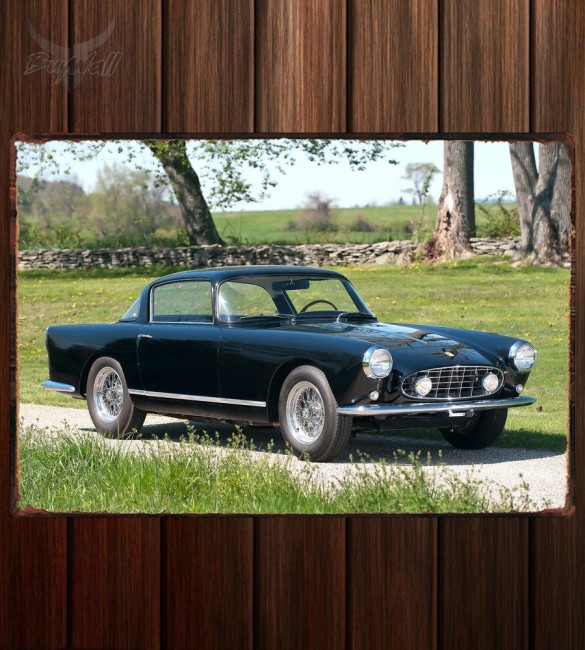Металлическая табличка Ferrari 250 GT Ellena Металлическая табличка Ferrari 250 GT Ellena